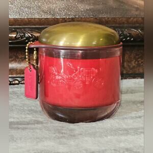 COACH Holiday Glass Soy 12oz